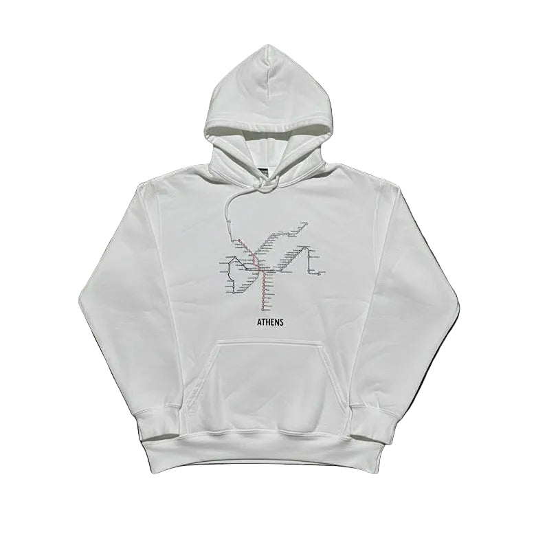 Trackside Metromap Hoodie